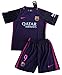 Luis Suarez #9 FC Barcelona 2016-2017 Away Jersey with Shorts for Kids