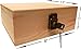 Locking Storage and Keepsake box with lid- Wooden Storage Box for Home - Treasure Box with compartments Natural Pine Wood Gift Boxes (Natural Wood)