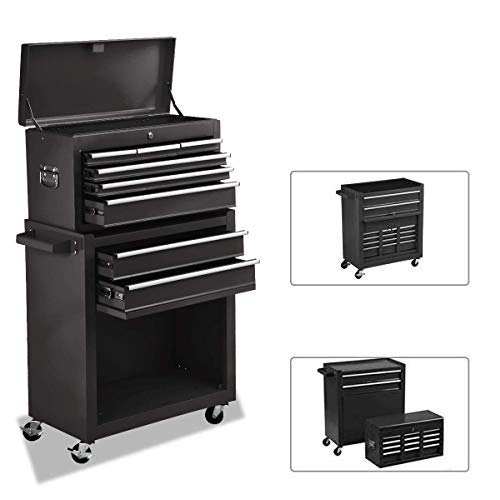 Buy 8 Drawers Tool chest High Capacity Tool Box, Tool Chest with Wheels
