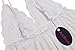 Avidlove Women 3 Pieces Set V-Neck Lingerie Lace Babydoll Mesh Chemise Outfits White