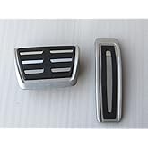 WANWU No Drill DSG Gas Brake Pedals at Pedal Cover Compatible with VW Touareg/Cayenne/Audi Q7