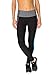 RBX Active Women's Full Length Color Block Mid Rise Lightweight Yoga Leggings