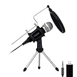 Professional Condenser Microphone, Plug &Play Home