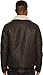 Levi's Men's Faux Leather Trucker Jacket with Detachable Collar, Dark Brown, Large