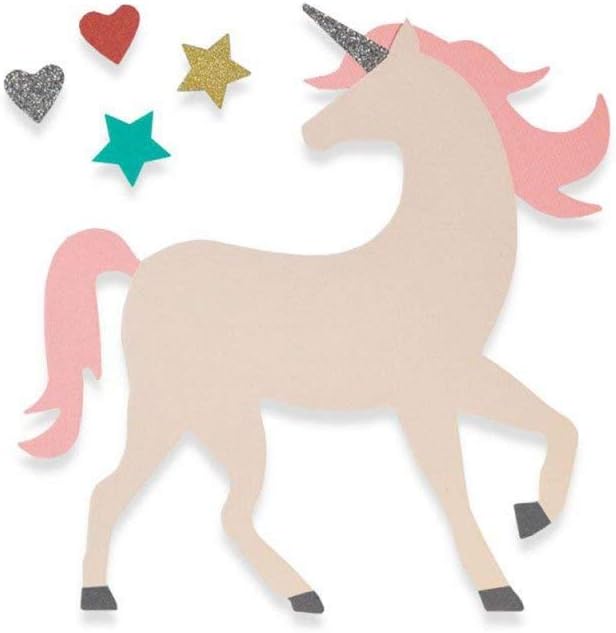 Sizzix Bigz Die 662503, Unicorn by Samantha Barnett, Multi Colour, One Size, Plastic, Wood, Steel