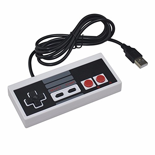 Exlene® 3 Pack Retro USB NES Nintendo Game Controller Gamepad Joystick for Windows PC/MAC