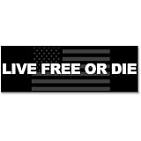 Amazon Com Live Free Or Die American Flag 3x5 Ft American Flag Outdoor Banner Family Banner Garden Banner Black Clothing