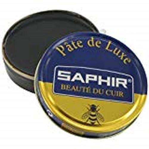 Saphir Pate De Luxe Shoe Polish 50ml - Black
