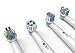 The Ultimate Oral B Replacement Best Electric Toothbrush Heads Variety Pack by Oliver James | 16 Brush Heads | Removes Plaque and Decreases Gingivitis