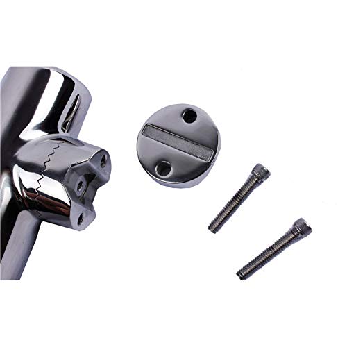 QIUXIANG-EU 3 Stück Edelstahl Angelrutenhalter Angelgerät Drehbarer Rutenhalter mit Klemme für Rohr 7/8~1"mit Liner3 – Bild 6