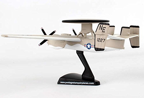 Postage Stamp PS5379-1 USN Northrop Grumman E-2 Hawkeye 1:145 Scale Diecast with Stand