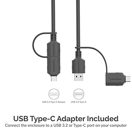 SABRENT Rocket Pro 1TB USB 3.1 Externe Aluminium SSD (SB-1TB-PRO) - Image 8