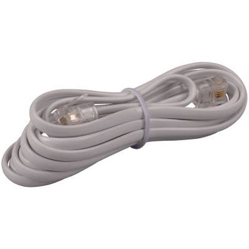 RCA 7 Foot Modular Line Cord TP210WHN (White)