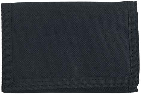 Arnicus Mens Ripper Wallet with Zipped Coin Section in Black