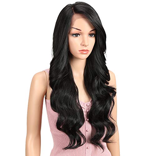 JOEDIR-26-Big-Curly-Wavy-Supreme-Free-Parting-HD-Lace-Frontal-Wigs-With-Baby-Hair-High-Temperature-Synthetic-Wigs-For-Black-Women-180-Density-Natural-Black-Color-Wigs-230g1B
