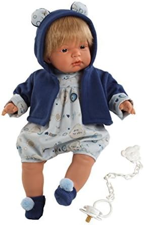 crying baby boy doll