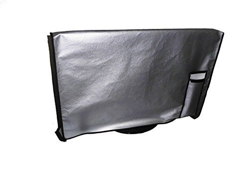 42" Flat Panel TV Cover with pocket for Remote Vinyl Padded Dust Covers. Ideal for Outdoor Locations. (Certified Refurbished) - Thumbnail 5