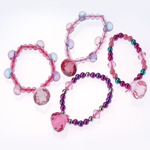 Princess jewel bracelets - 12pk