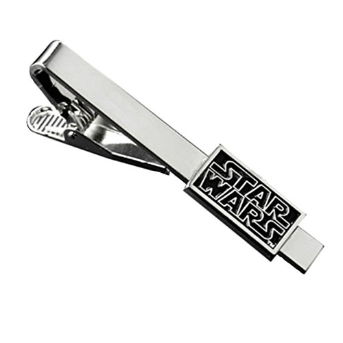 Star Wars Text Logo Movie Mens/Boys Tie Bar/Clip with Gift Box