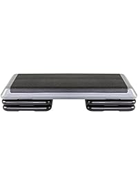 The Step Original Aerobic Platform for Total Body Fitness   Health Club Size with Platform and Original Black Risers