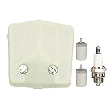 Panari 501807101 Air Filter + Fuel Filter Spark Plug For Husqvarna 61 66 181 266 281 288 288XP Chainsaw 501807105