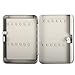 48 Hook Key holder Box Metal Safe w/Tag Case Cabinet Wall Mount Home Lock Storage Gray