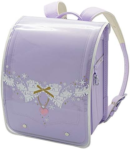 ランドセルカバー 透明 女の子 おしゃれ スノーフリル 縁シルバー 入学祝い 小学生 プレゼント ランドセルのカバー