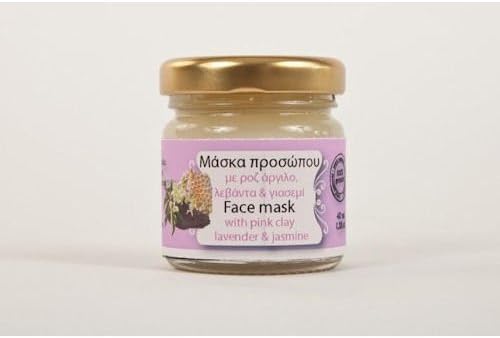 Face Mask With Pink Clay 40ml (100% Natural)