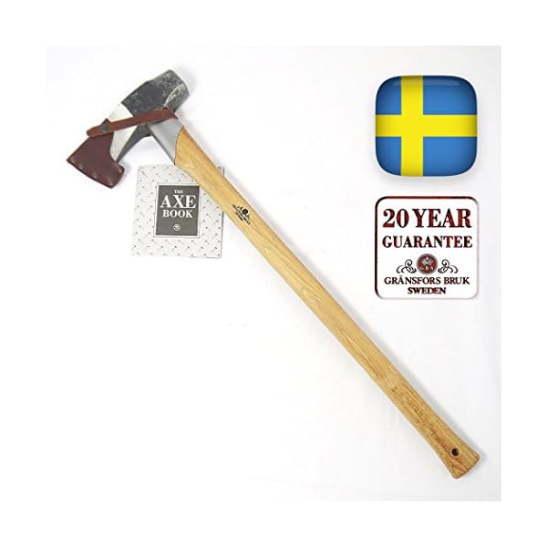 GrÃ¤nsfors Spalthammer-Axt – Bild 3