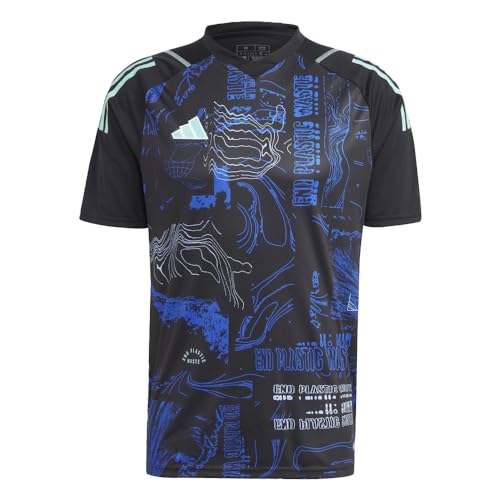 adidas Men's Tiro Jersey, Black, Large