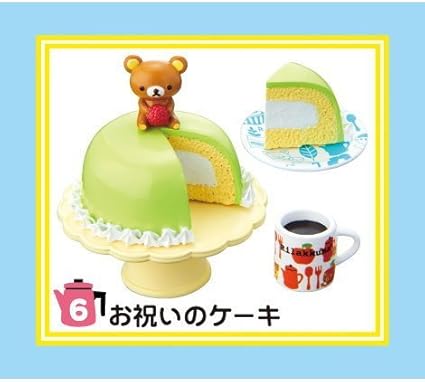 Amazon Com Re Ment Rilakkuma Nordic Kitchen 6 Celebration Cake Miniature Figure Japan Import Toys Games Amazon Com Re Ment Rilakkuma Nordic Kitchen 6 Celebration Cake Miniature Figure Japan Import Toys Games