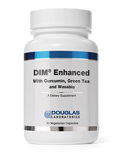 Douglas Laboratories® - DIM Enhanced - with Curcumin, Green Tea, and Wasabia to Support Healthy Estrogen Hormone Balance and Immune Health* - 30 Capsules