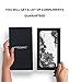 VIROMO Matte Slim Case for iPhone X/XS (ONLY) with [2 Pack] Screen Protectors, Full Camera Cover, Black Lace Flower Design on Hard Back for Women, Girls, Shockproof Rubber Bumper