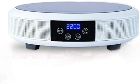 SAWBJSU Electric hot plate electric furnace, 2200W infrared double ring burner portable, dormitory office family camping temperature adjustable, compatible with all flat bottom cookware