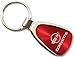 Chevrolet Chevy Corvette C4 Red Teardrop Key Fob Authentic Logo Key Chain Key Ring Keychain Lanyard
