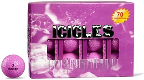 ICICLES Women's V Golf Ball, Lavender by Icicles