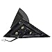 Brock Aftermarket Replacement Part Passenger Side Power Mirror Paint-to-Match Black without Heat-Signal Compatible with 2013-2018 Nissan Altima Sedan