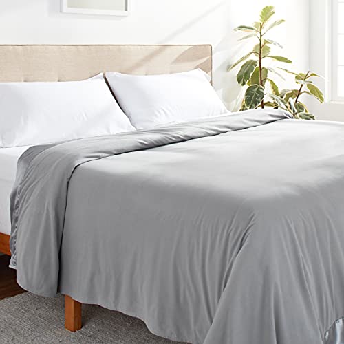 Shavel Home Products All Seasons Year Round Sheet Blanket with Satin