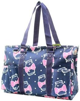 Mason Jar Small All Purpose Large Utility Bag Navy