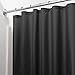 mDesign Water-Repellent and Mildew-Resistant Fabric Shower Curtain, 108