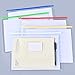 EOOUT Poly Zip Envelope Files 7 Color Zippers, A4 Size（16pcs）