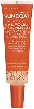 Suncoat All Natural Nail Polish Remover Gel 1.0 fl oz Gel by Suncoat Products inc
