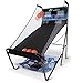 EastPoint Sports 3-in-1 Shoot, Pitch and Pass Indoor Basketball Hoop, Football and Baseball Pitch Gaming Center - Multi-Game Arcade Machines for Home & Game Room