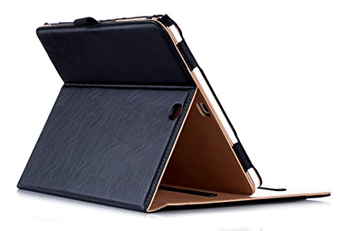 ProCase Samsung Galaxy Tab S2 9.7 Case - Leather Stand Folio Case Cover for Galaxy Tab S2 Tablet (9.7 inch, SM-T810 T815 T813) -Black