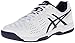 ASICS Men's Gel-Dedicate 4 Tennis Shoe,White/Navy/Silver,10 M US