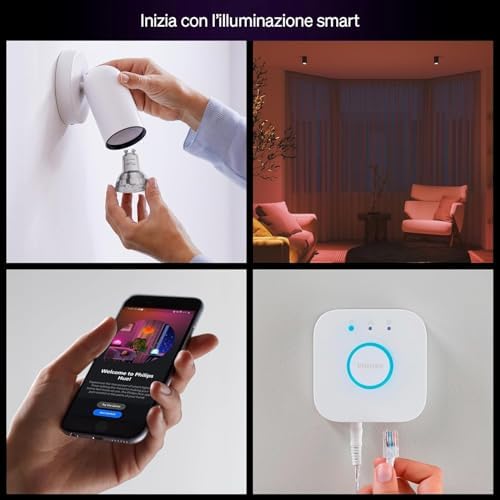 Essential Starter Kit, Con Bridge e 3 lampadine GU10