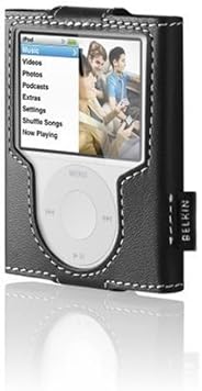 Belkin Leather Sleeve for iPod nano 3G (Black)