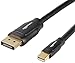 AmazonBasics Mini DisplayPort to DisplayPort Display Cable - 6 Feet primary