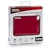Toshiba Canvio Connect II 3TB Portable Hard Drive, Red (HDTC830XR3C1)