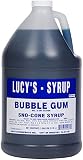 Lucy's Family Owned - Shaved Ice Snow Cone Syrup, Bubble Gum - 1 Gallon (128oz.)